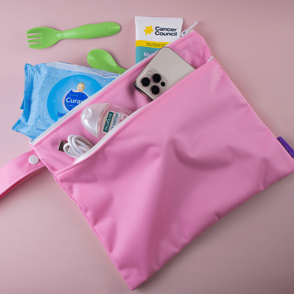 Twin Carry Pouch - Pink - The Night Owl