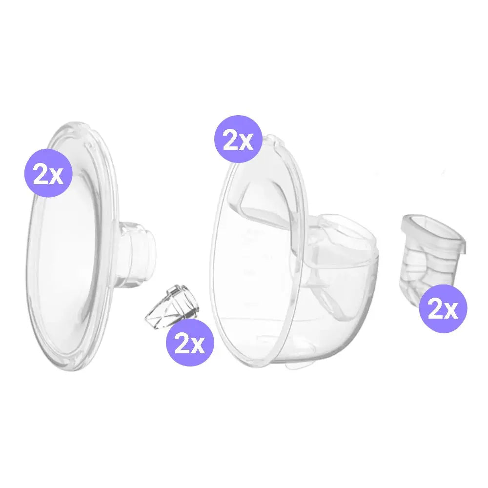 Mumma Owl - Twin Starter Kit - 15 levels The Night Owl{Wearable breast pump} {breast pump} {hands free breast pump} {portable breast pump} Twin Bundle