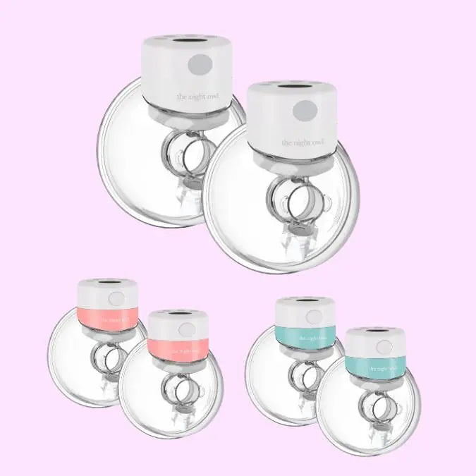 Original V2 Wearable Breast Pump - Twin Pack - 12 levels The Night Owl{Wearable breast pump} {breast pump} {hands free breast pump} {portable breast pump} Twin Pack